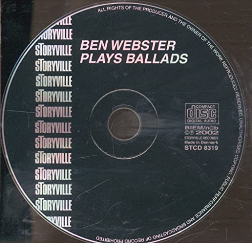 WEBSTER BEN - PLAYS BALLADS - CD image 3