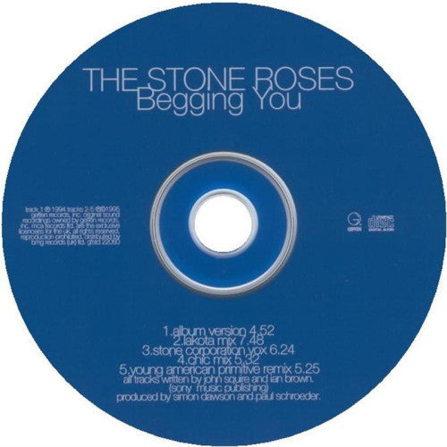 Stone Roses - Begging You - Used CD image 2