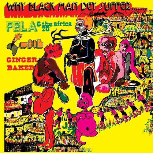 FELA KUTI - WHY BLACK MAN THEY SUFFER - Vinyl Record 12" RECORD image 1