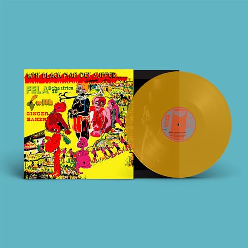 FELA KUTI - WHY BLACK MAN THEY SUFFER - Vinyl Record 12" RECORD image 2