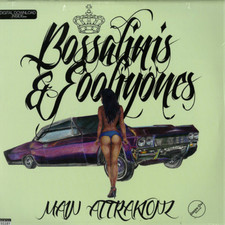 MAIN ATTRAKIONZ - BOSSALINIS & FOOLIYONES - Vinyl Record 12" RECORD image 1
