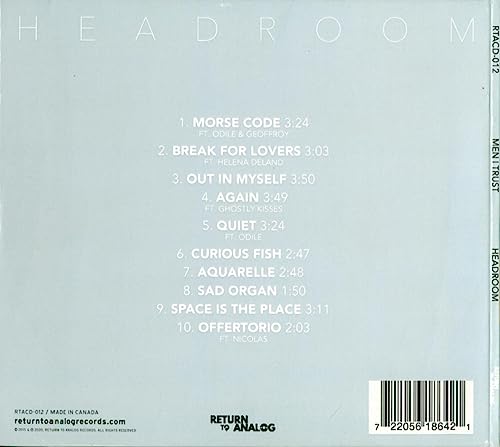 MEN I TRUST - HEADROOM - CD image 2