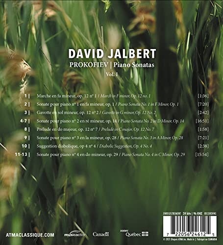 Prokofiev Piano Sonatas Vol. I - CD image 2