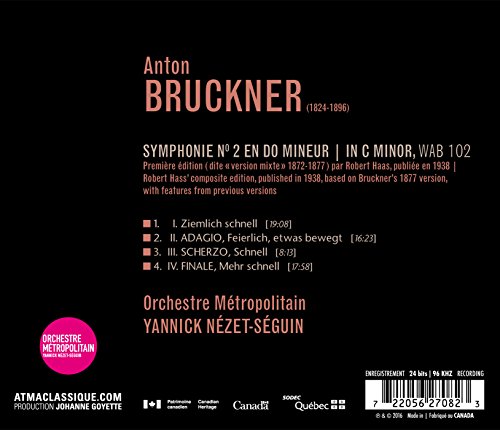 Anton Bruckner - Bruckner 2 - CD image 2
