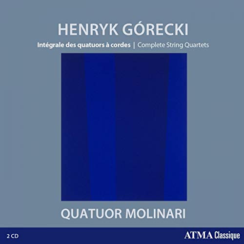 MOLINARI QUARTET - GORECKI COMPLETE STRING QUARTE - CD image 1