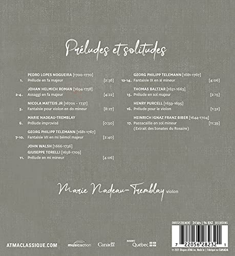 Preludes Et Solitudes - CD image 2