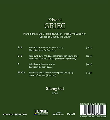Edvard Grieg - CD image 2