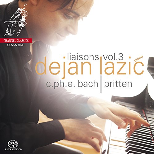 DEJAN LAZIC - CPE BACH AND BRITTEN - LIAI - CD image 1