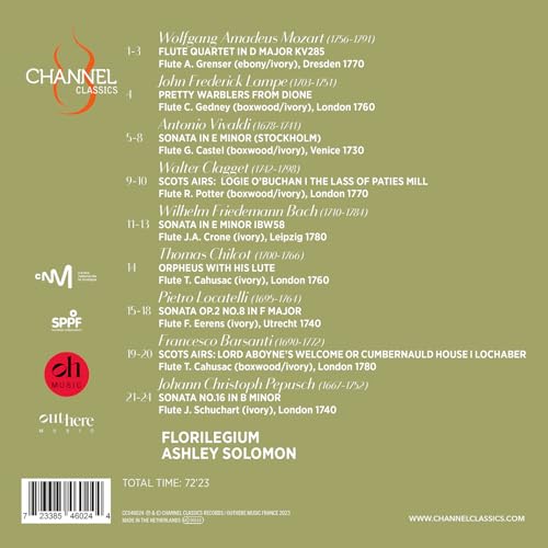 FLORILEGIUM; ASHLEY - SPOHR COLLECTION  VOL. 3 - CD image 2