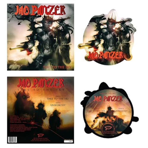 JAG PANZER - TAKE TO THE SKY (SHAPED PIC DISC) - Vinyl Record 12PD image 1