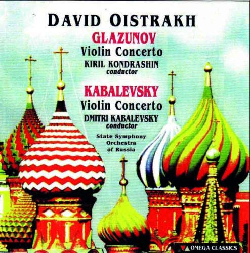 Alexander Glazunov - Glazunov: Violin Concerto/Kabalevsky: Violin Conc image 1