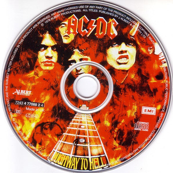 AC/DC - Highway To Hell - Used CD image 3