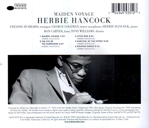 Herbie Hancock - Maiden Voyage - CD image 2