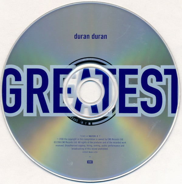 Duran Duran - Greatest - Used CD image 3