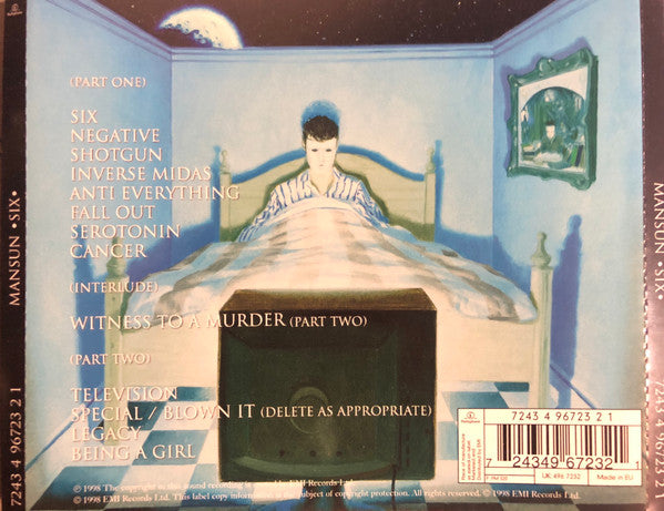 Mansun - Six - Used CD image 2