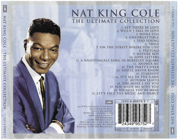 Nat King Cole - Ultimate Collection - CD image 2