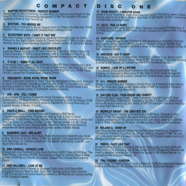 Various - Now That's What I Call Music! 43 - Used CD image 10