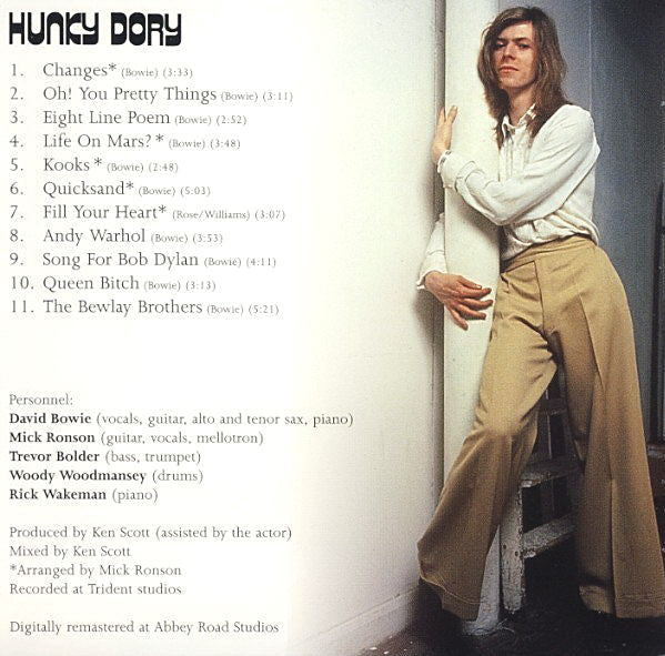 David Bowie - Hunky Dory - Used CD image 4