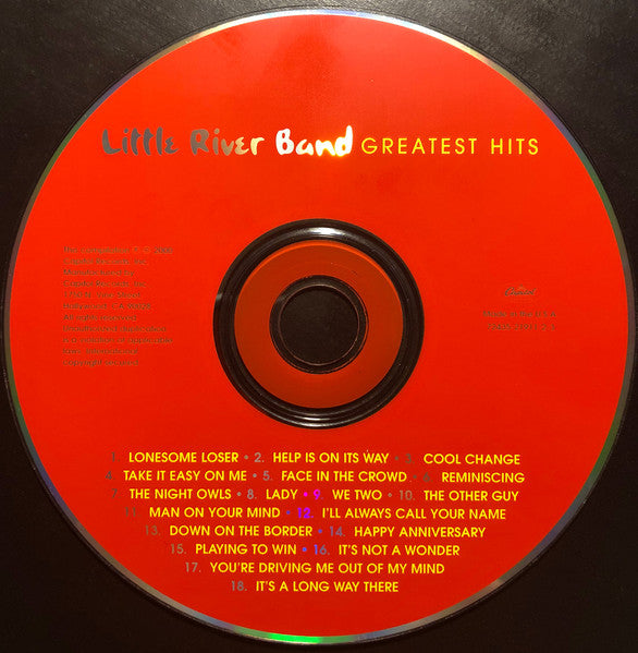 Little River Band - Greatest Hits - CD image 3