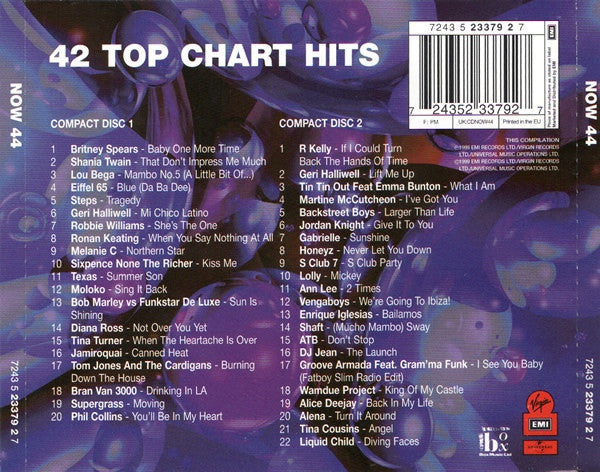 Various - Now That's What I Call Music! 44 - Used CD image 4