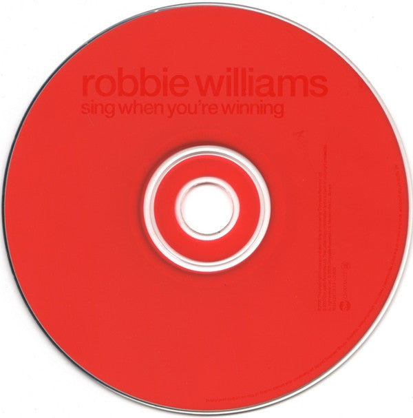 Robbie Williams - Sing When You're Winning - Used CD image 3