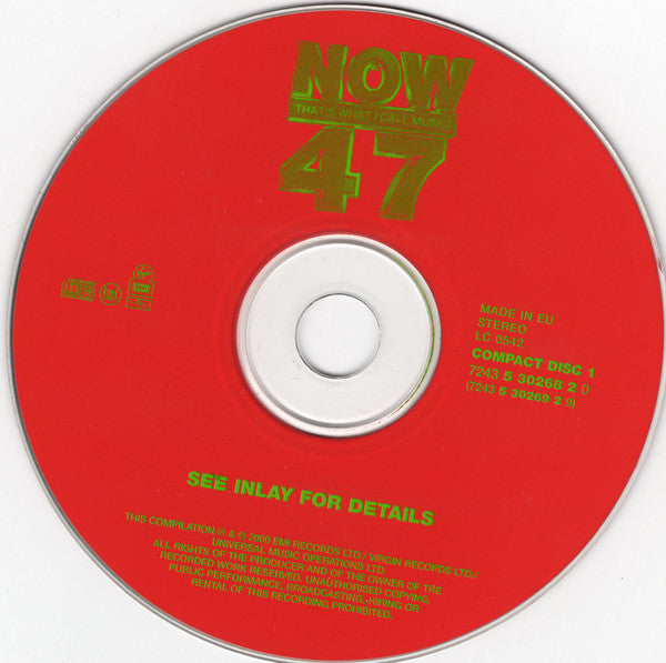 Various - Now That's What I Call Music! 47 - Used CD image 3