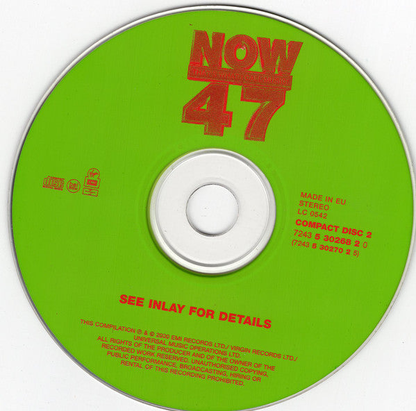 Various - Now That's What I Call Music! 47 - Used CD image 4