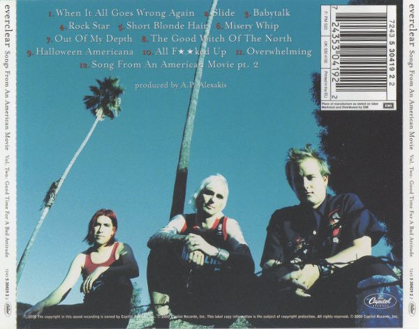 Everclear - Songs From An American Movie Vol. Two: Good Time For A Bad A image 8