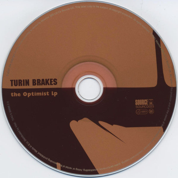 Turin Brakes - Optimist LP - Used CD image 8