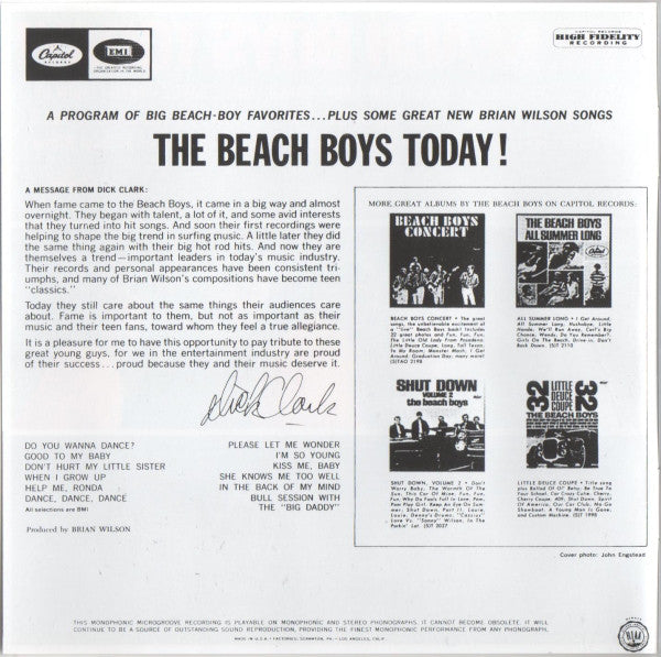 Beach Boys - Today! / Summer Days (And Summer Nights!!) - CD image 3