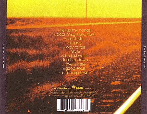 Starsailor - Love Is Here - Used CD image 2