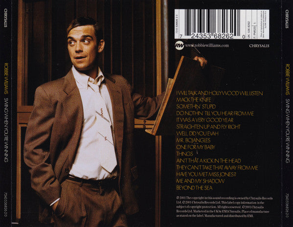 Robbie Williams - Swing When You're Winning - Used CD image 5
