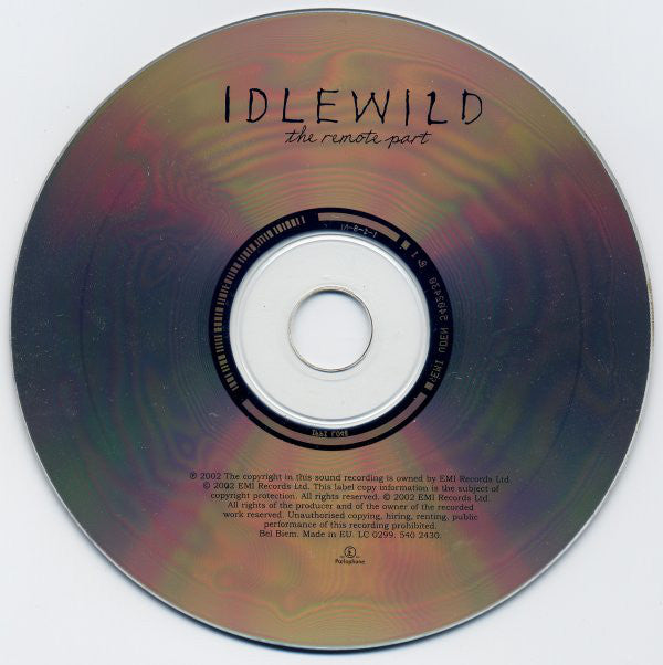 Idlewild - Remote Part - Used CD image 11