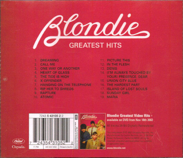 Blondie - Greatest Hits - CD image 3