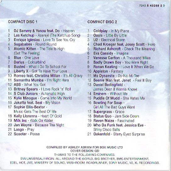Various - Now That's What I Call Music! 53 - Used CD image 10