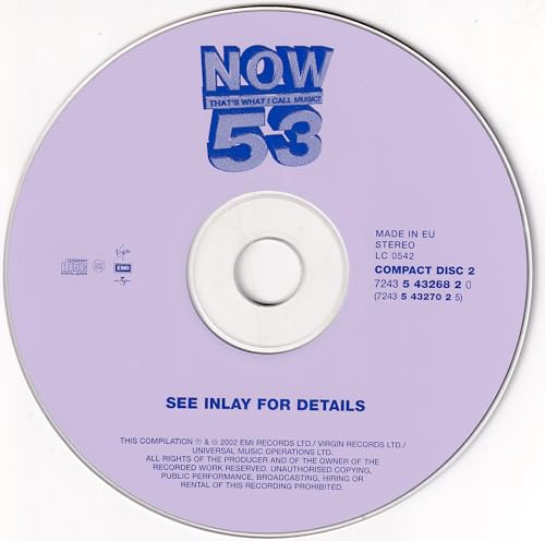 Various - Now That's What I Call Music! 53 - Used CD image 3