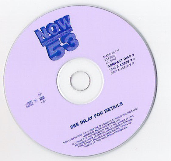 Various - Now That's What I Call Music! 53 - Used CD image 9