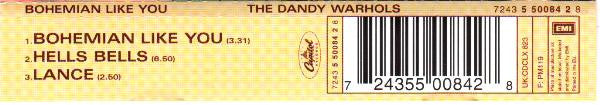 Dandy Warhols - Bohemian Like You - Used CD image 4