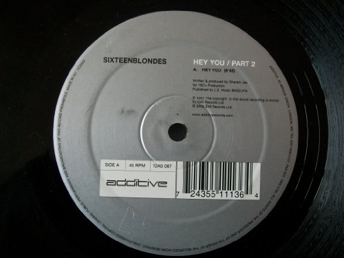 Sixteenblondes - Hey You / Part 2 - Used Vinyl Record 12" image 1