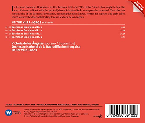 Heitor Villa-Lobos - Bachianas Brasileiras Nos. 1, 2, 5 & 9 - CD image 2