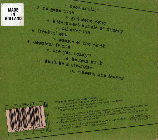 Graham Coxon - Happiness In Magazines - Used CD image 2