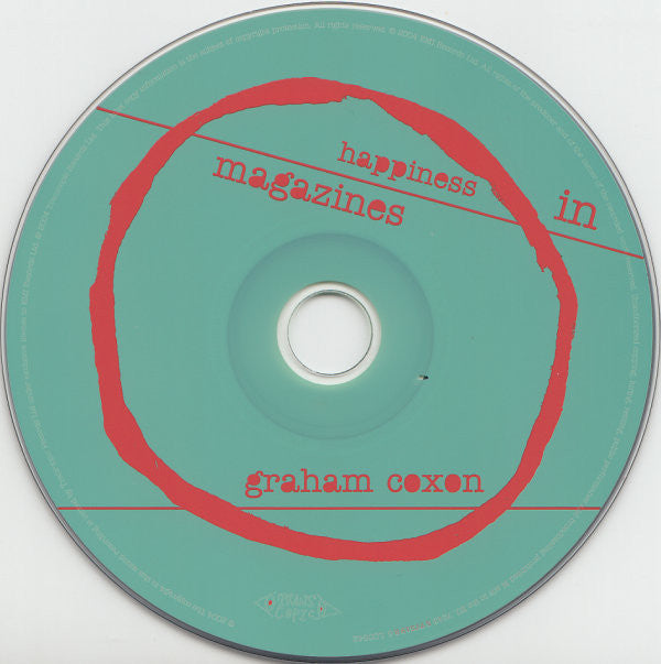 Graham Coxon - Happiness In Magazines - Used CD image 3