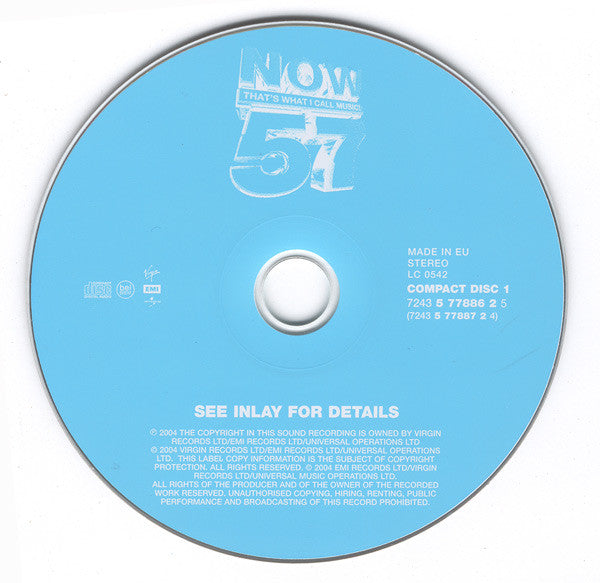 Various - Now That's What I Call Music! 57 - Used CD image 8
