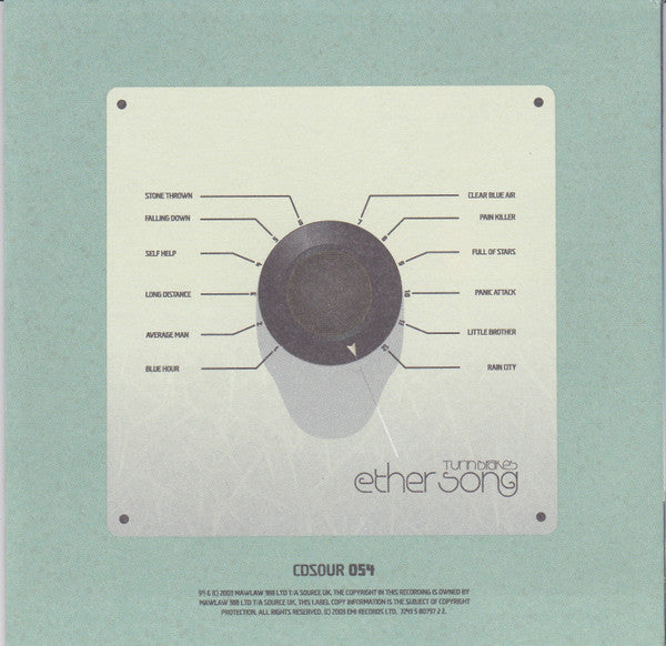 Turin Brakes - Ether Song - Used CD image 5