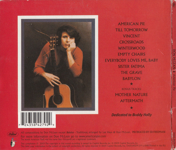 Don McLean - American Pie - CD image 8