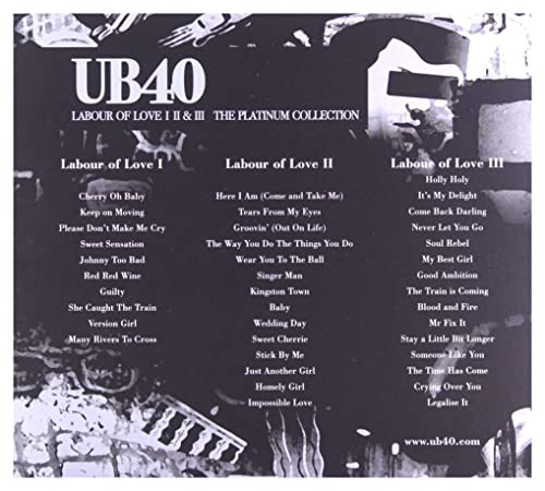 UB40 - Labour Of Love Parts I + II & III (The Platinum Collection) - CD image 2