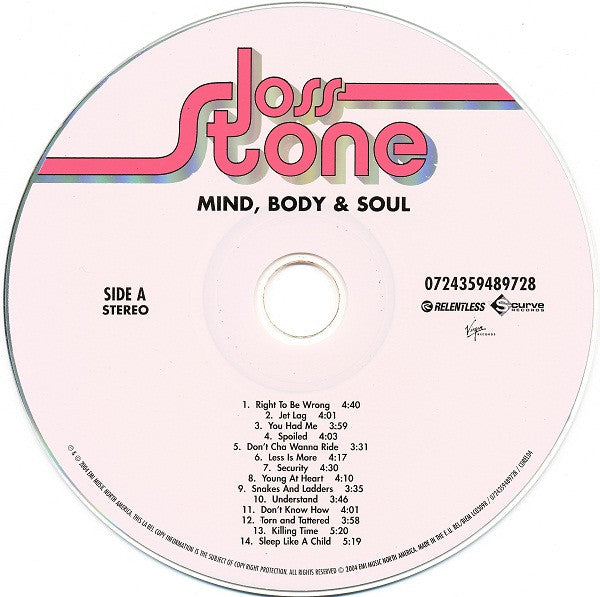 Joss Stone - Mind Body & Soul - Used CD image 8