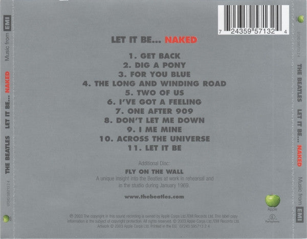 Beatles - Let It Be... Naked - CD image 2