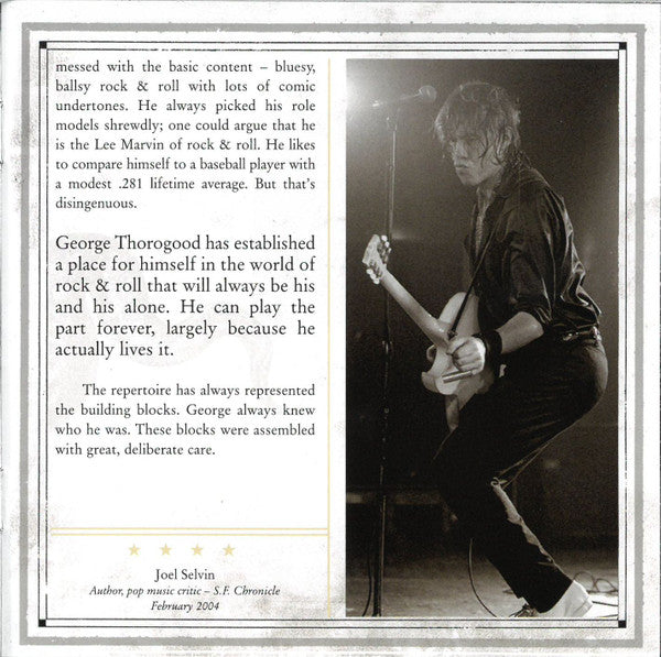 George Thorogood & T - Greatest Hits: 30 Years Of Rock - CD image 5