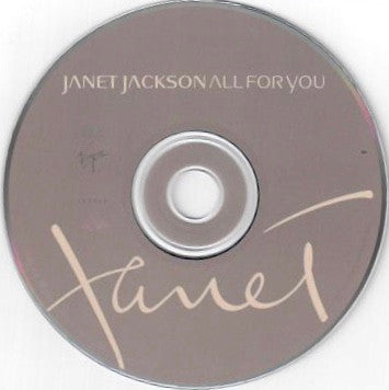 Janet Jackson - All For You - Used CD image 3